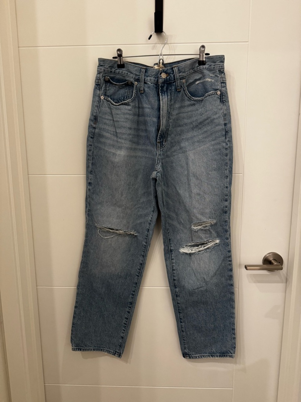 Madewell blue denim jeans